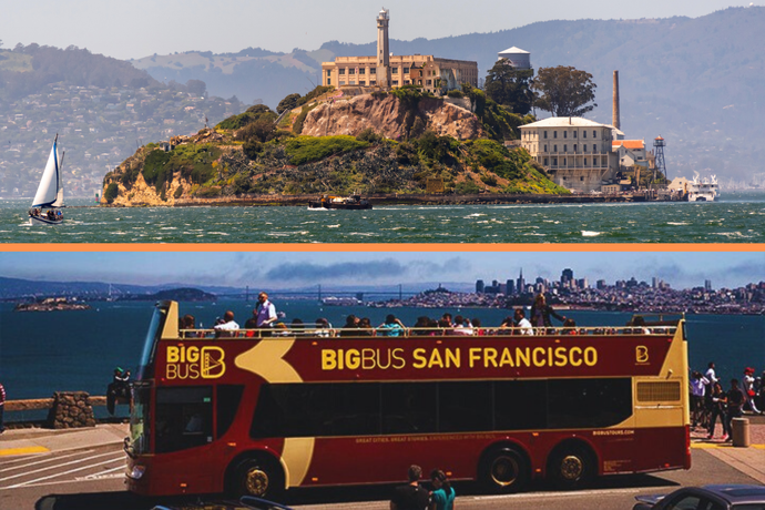 Alcatraz Day Tour & San Francisco Essential Big Bus Tour